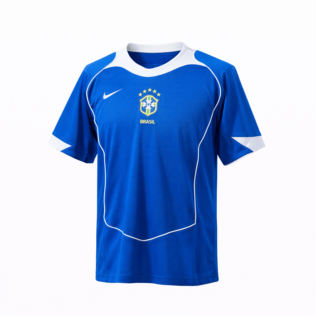 Camiseta Selección de Brasil 2º equipación 2004