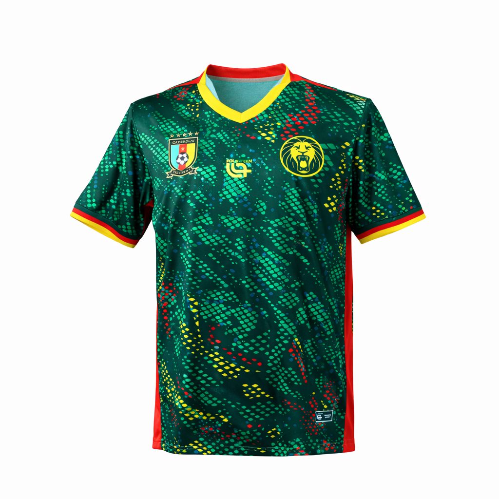 Maillot Équipe Nationale Cameroun 1er maillot 2026