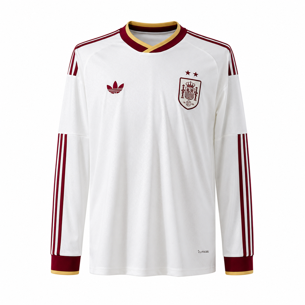 Camiseta Selección de España 2º equipación manga larga Campeones del Mundo 2026