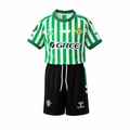 Equipación completa Real Betis 1º equipación Final Confenrence League 2025 talla de niño