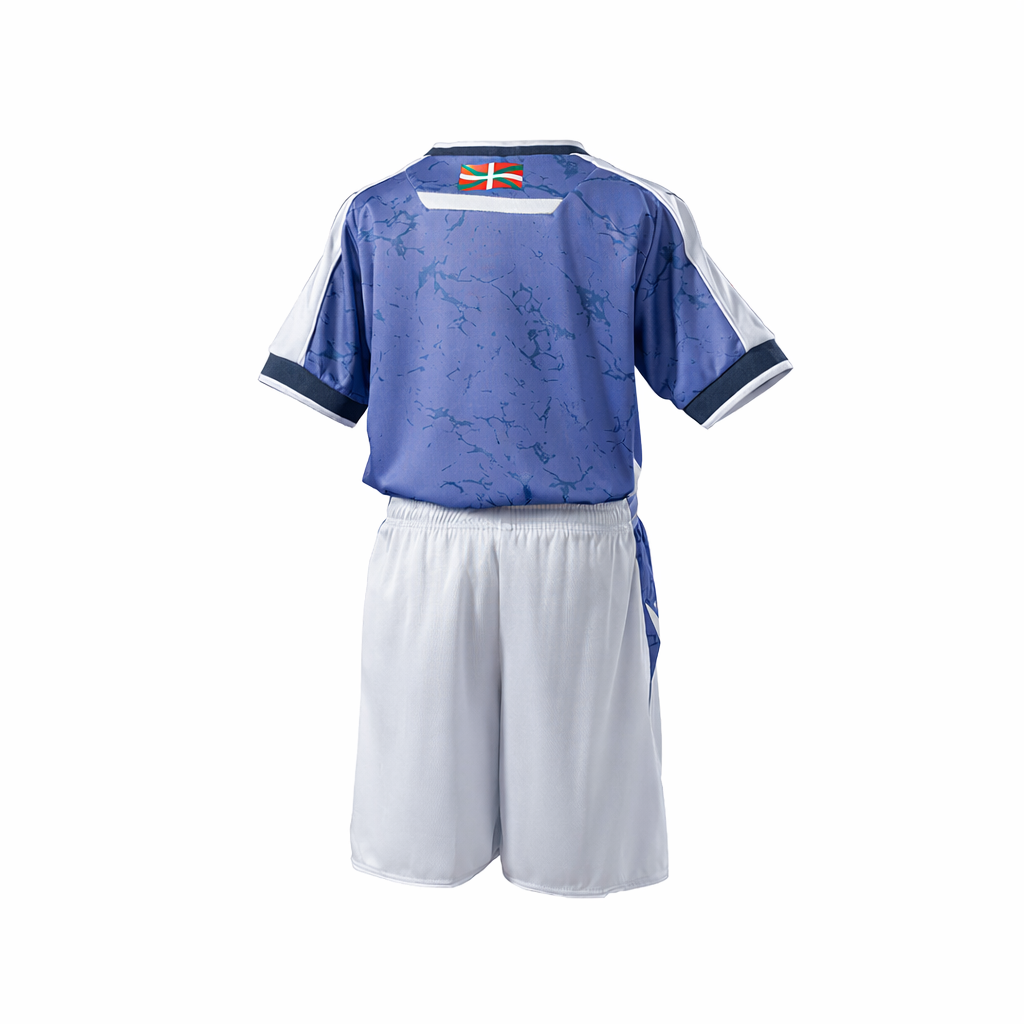 Equipación completa Real Sociedad 2º equipación 25-26 talla de niño