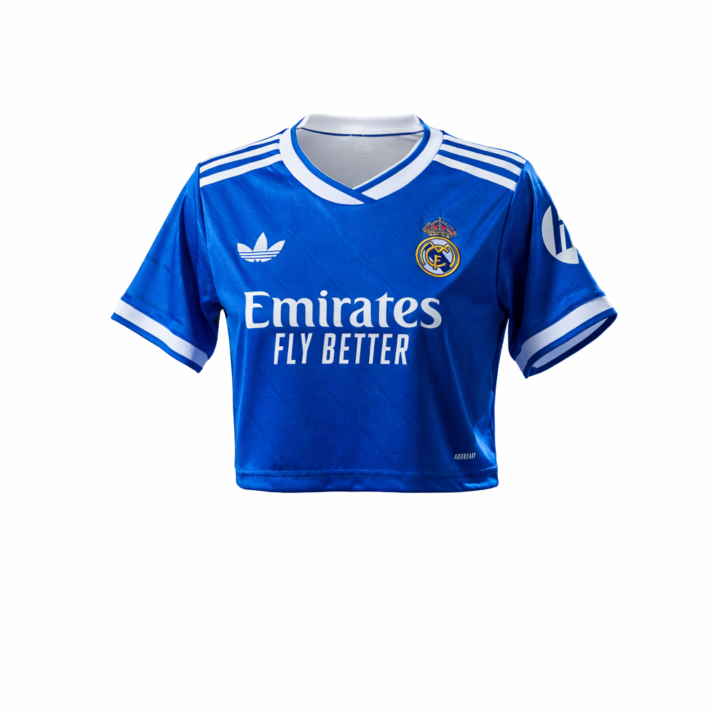 Women's top Real Madrid 3rd kit 25-26