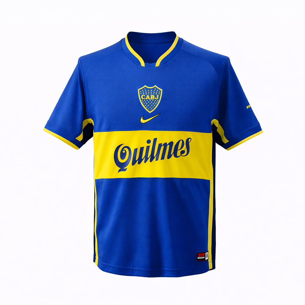 Camiseta Boca Juniors 1º equipación 2001-02
