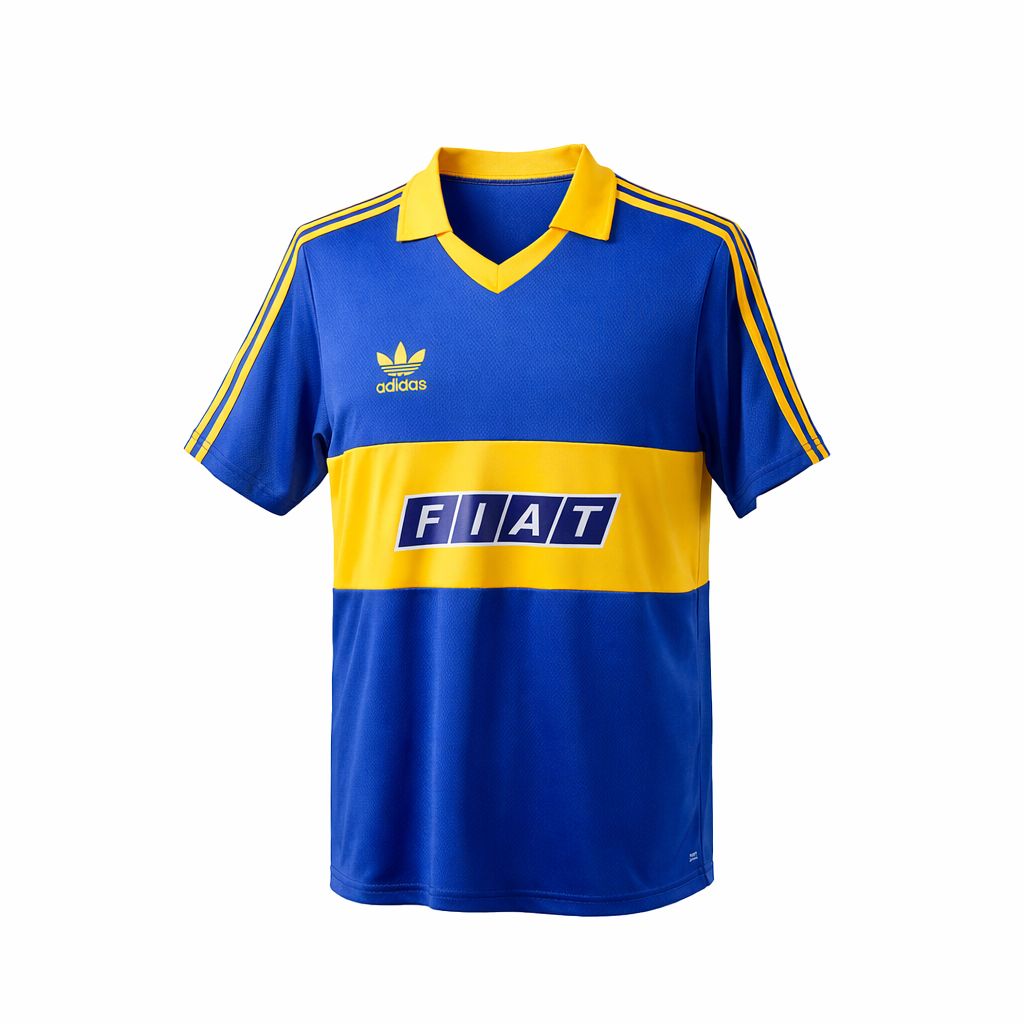 Camiseta Boca Juniors 1º equipación 1990-91