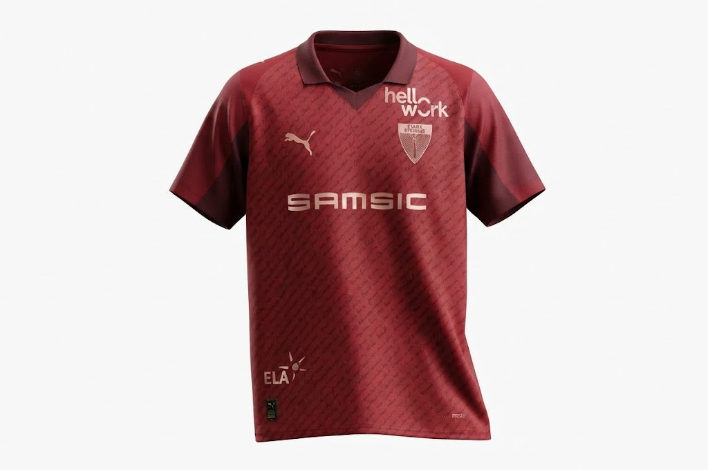 Camiseta Stade Brestois 1º equipación 125 anoversario 26-27