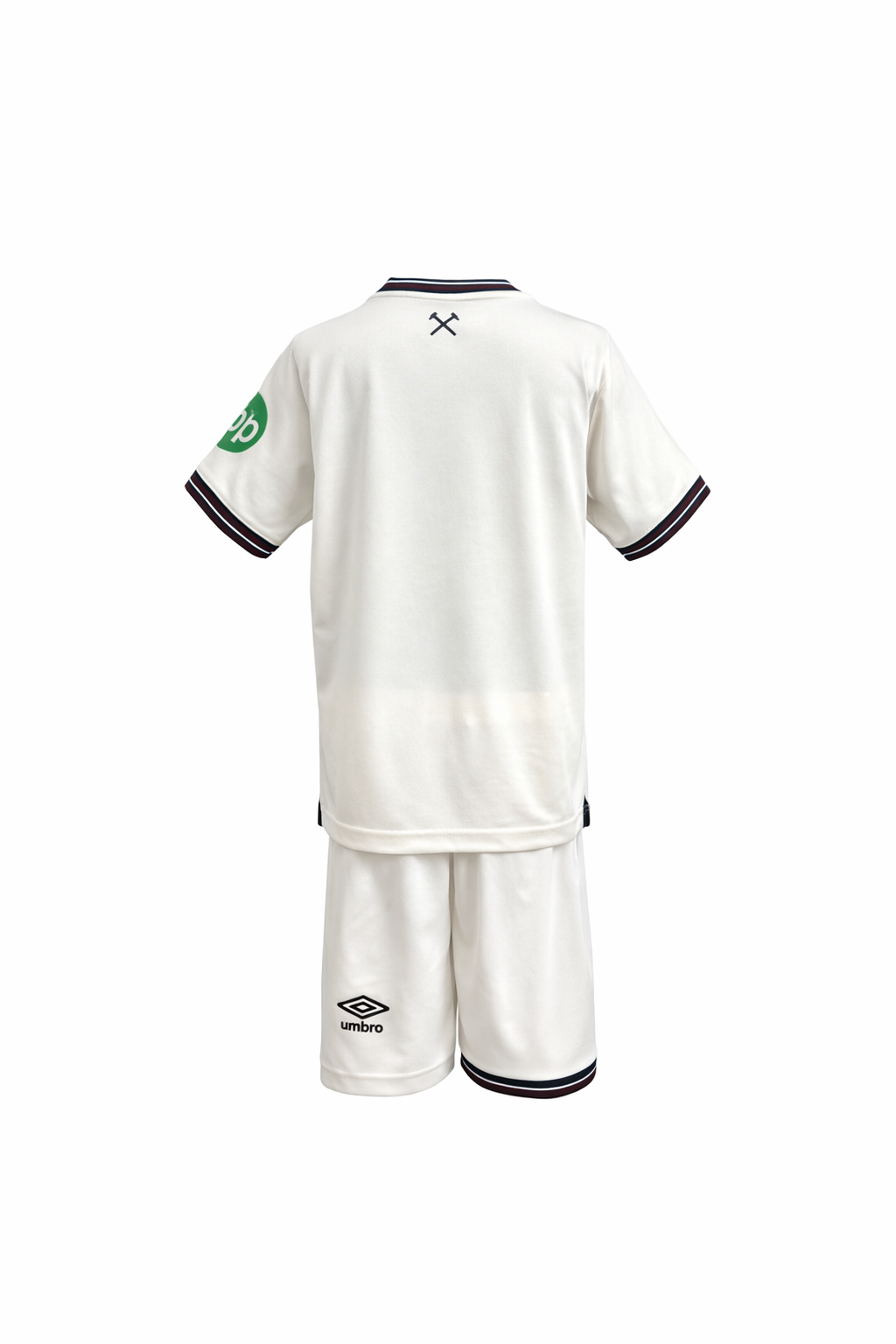 Equipación completa West Ham United FC 2º equipación 25-26 talla de niño