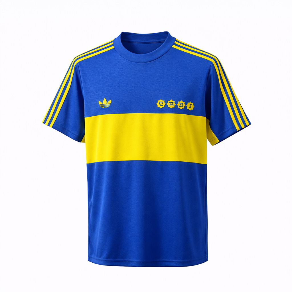 Camiseta Boca Juniors 1º equipación 1981-82