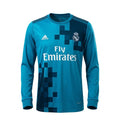 Camiseta Real Madrid 3º equipación manga larga 2017-18