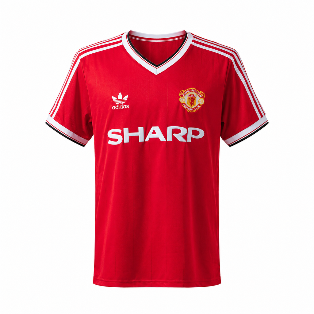 Camiseta Manchester United FC 1º equipación 83-84