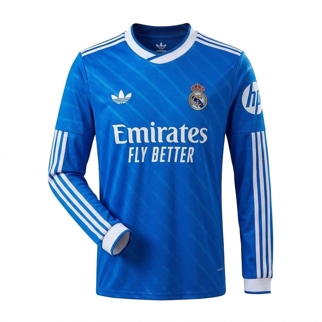 Camiseta Real Madrid 3º equipación manga larga 25-26