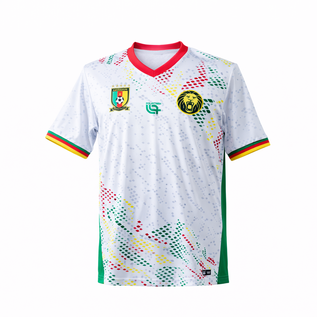Maillot deuxième équipement Cameroun 2026