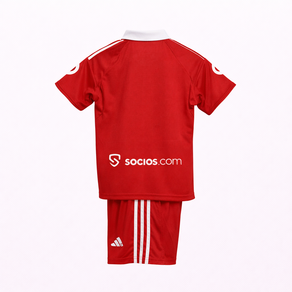 Equipación completa Sevilla FC 2º equipación 25-26 talla de niño