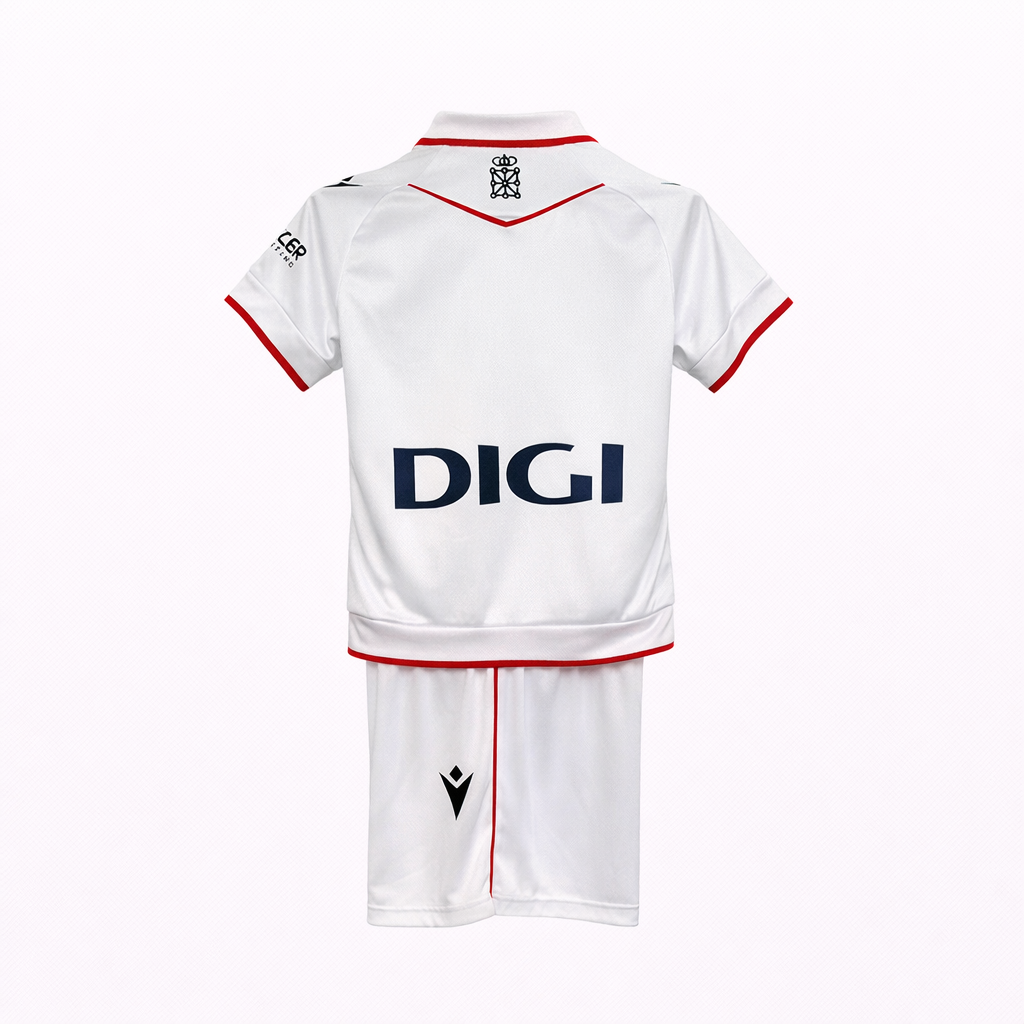 Equipación completa Osasuna 3º equipación 25-26 talla de niño