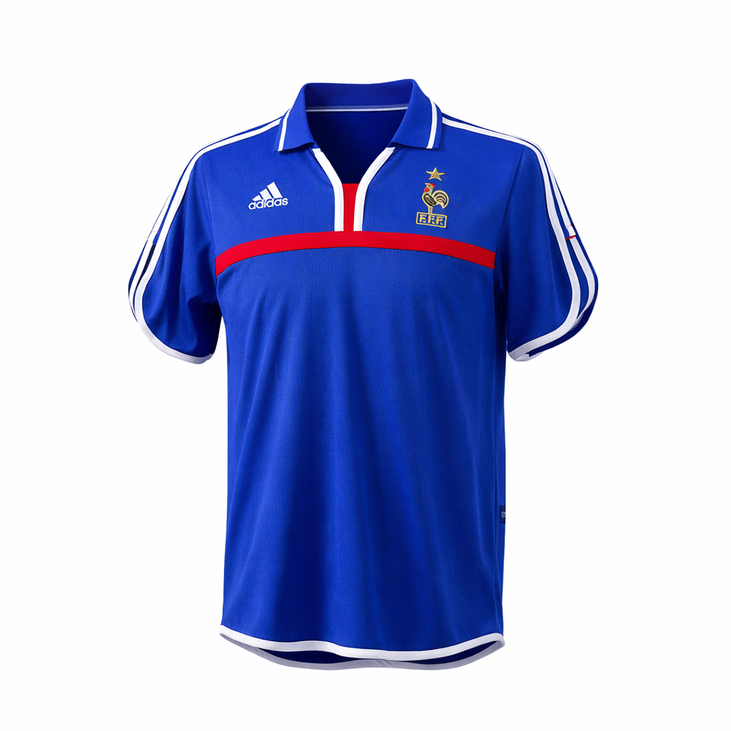 Frankreich Trikot Heim 2000