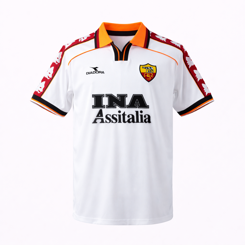 Camiseta AS Roma 2º equipación 1998-99