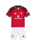 Equipación completa Manchester United FC 1º equipación 25-26 talla de niño