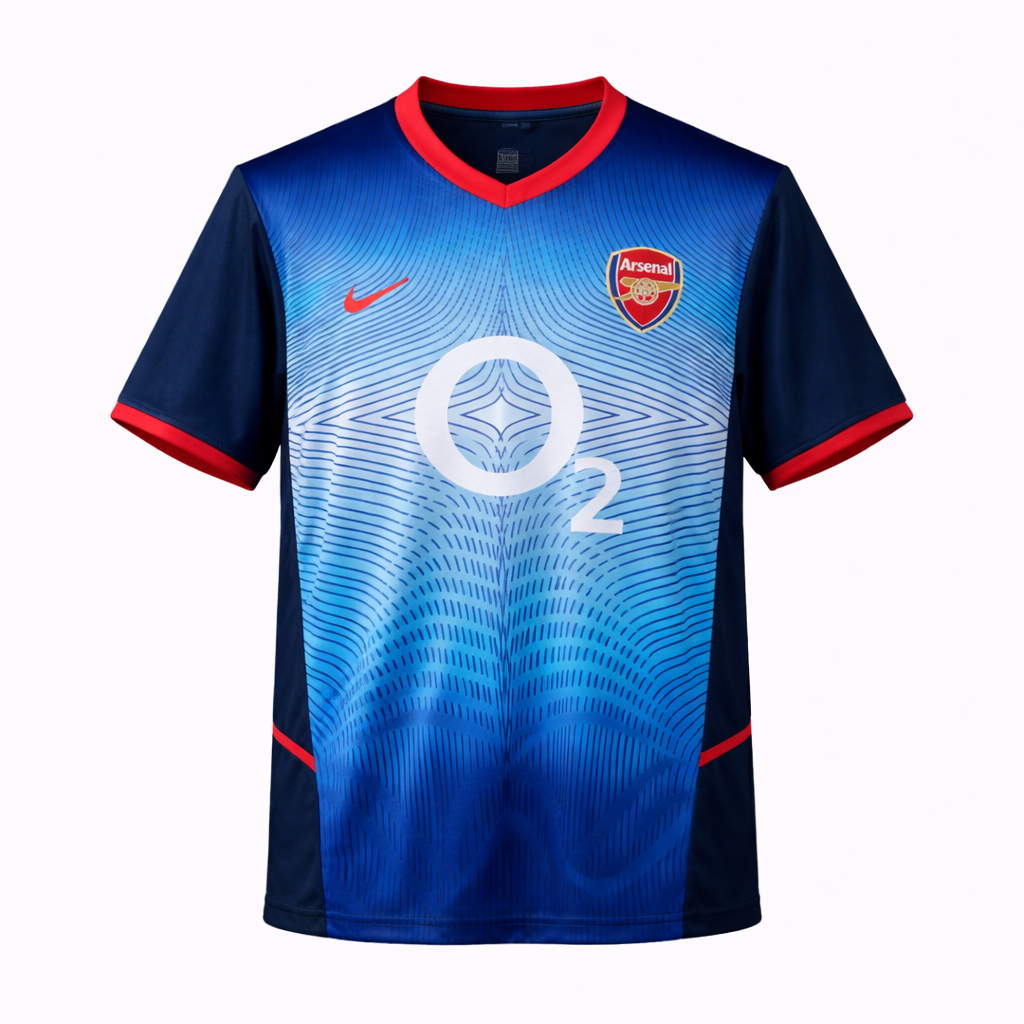 Camiseta Arsenal FC 2º equipación 2002-03