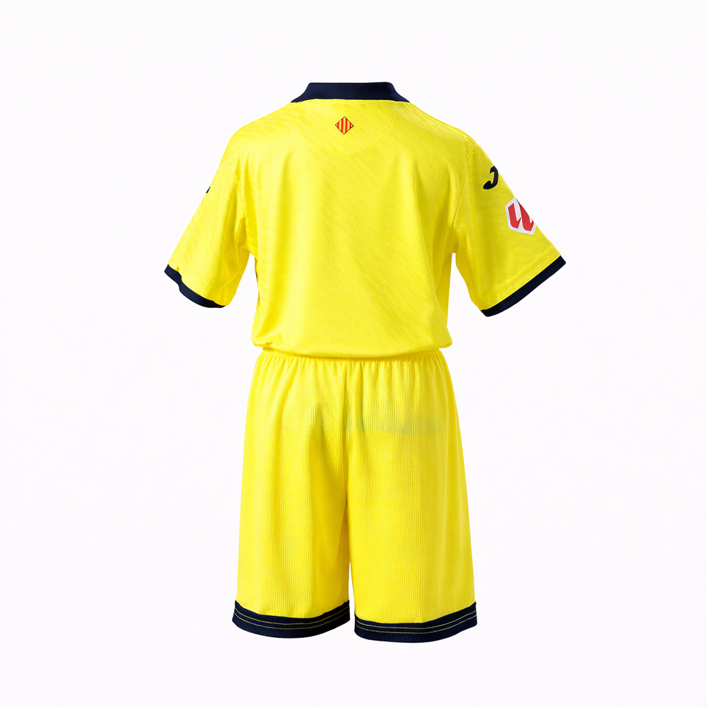 Equipación completa Villareal CF 1º equipación 25-26 talla de niño