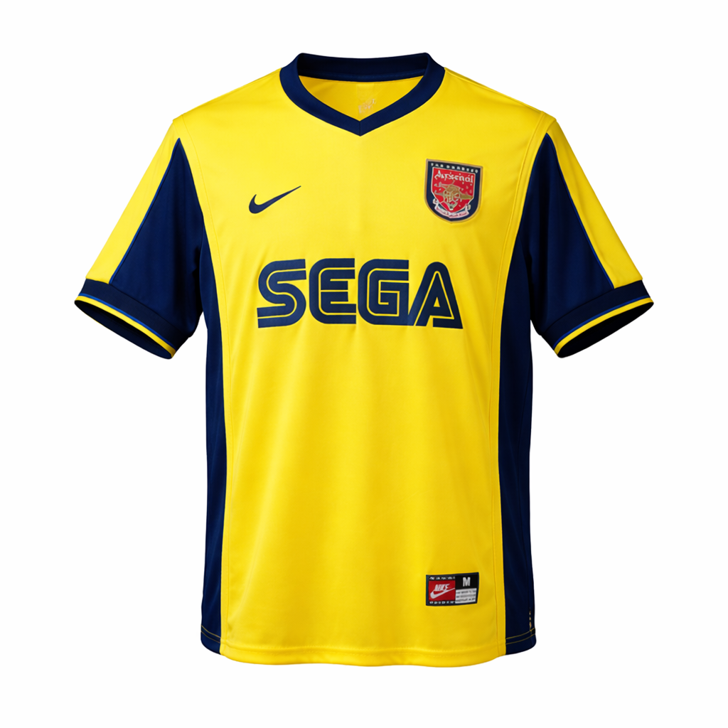Camiseta Arsenal FC 2º equipación 1999-2000