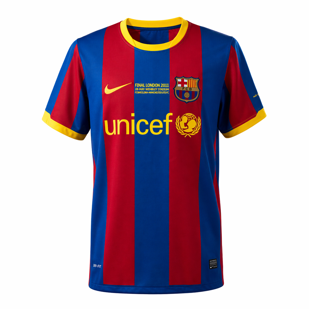 Camiseta FC Barcelona 1º equipación Final Champions 2010-11