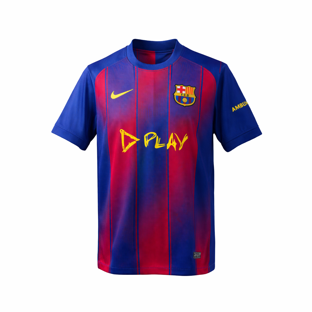 Camiseta FC Barcelona colaboración Ed Sheeran 25-26