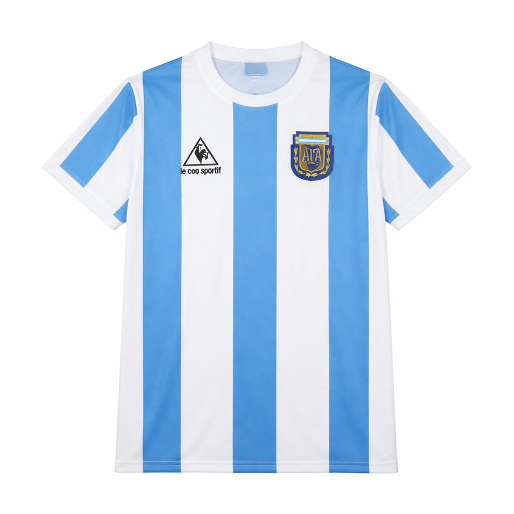 Camiseta Selección de Argentina 1º equipación 1986
