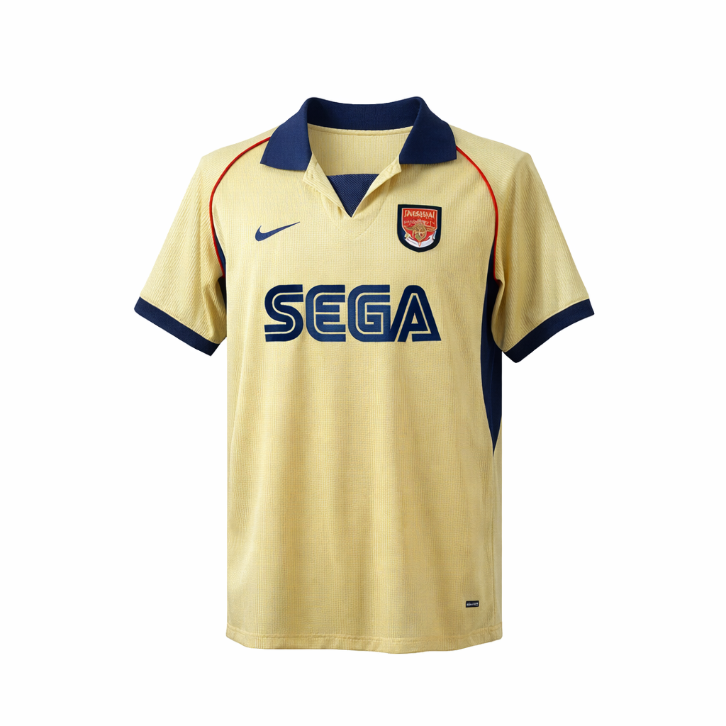 Camiseta Arsenal FC 2º equipación 2001-02
