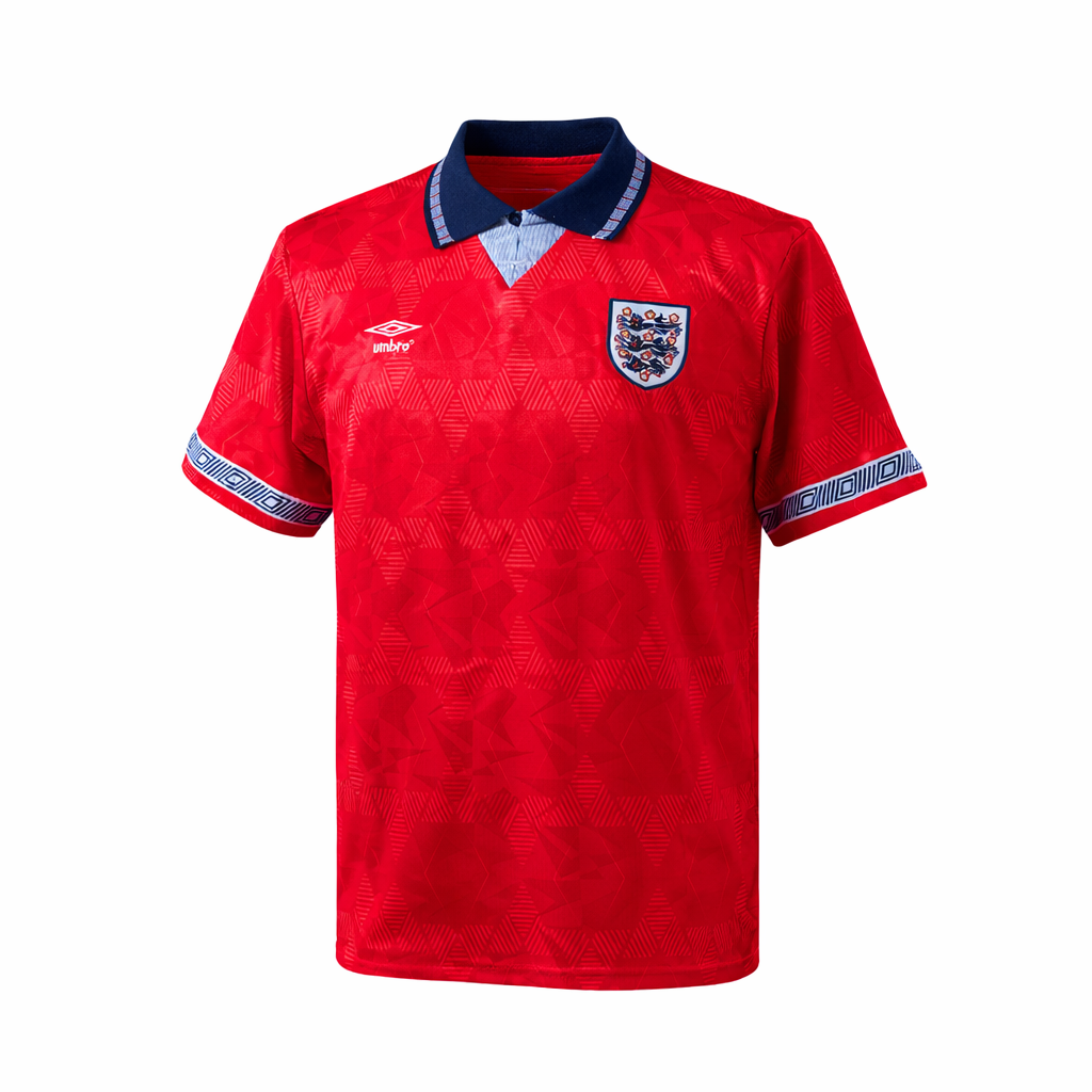 Camiseta Selección de Inglaterra 2º equipación 1990