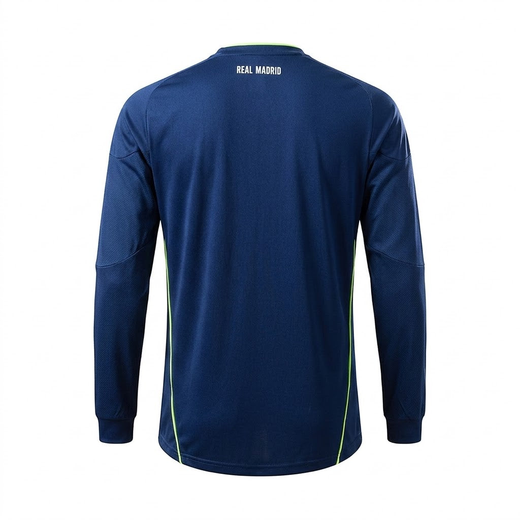 Camiseta Real Madrid 2º equipación manga larga 2010-11