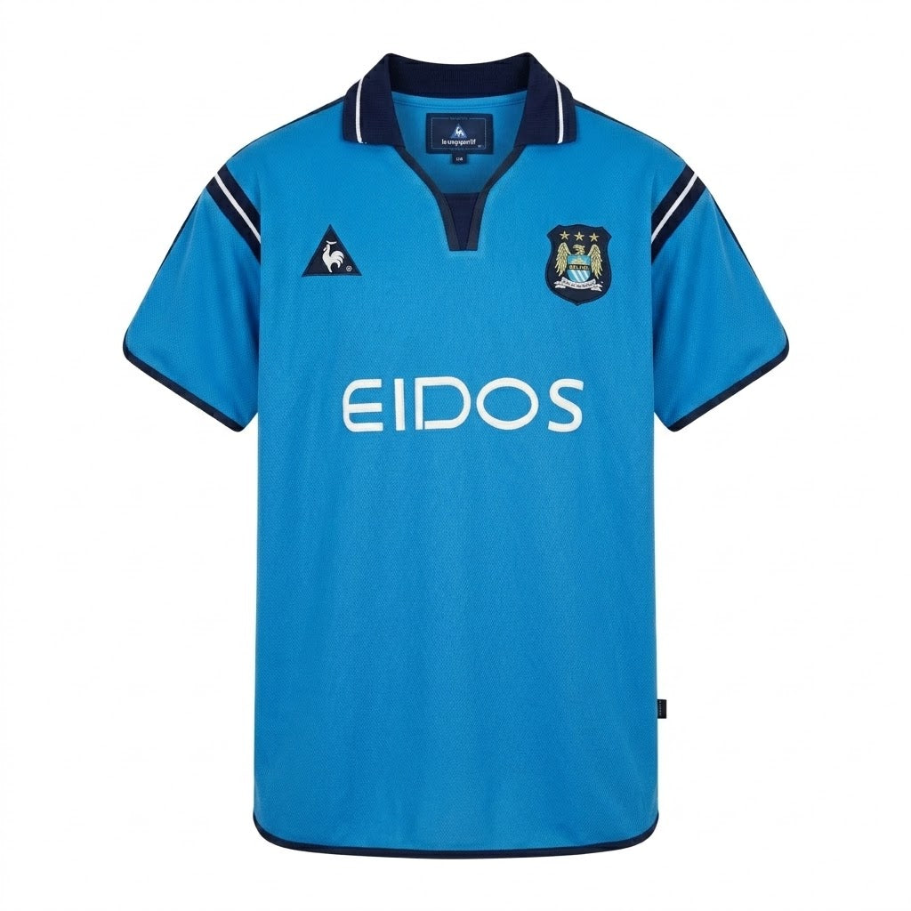 Camiseta Manchester City FC 1º equipación 2001-02