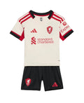 Equipación completa Liverpool FC 2º equipación 25-26 talla de niño