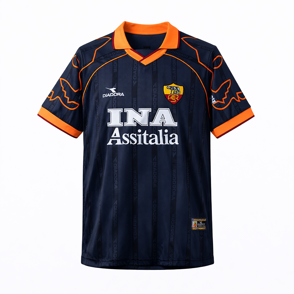 Camiseta AS Roma 3º equipación 1999-2000