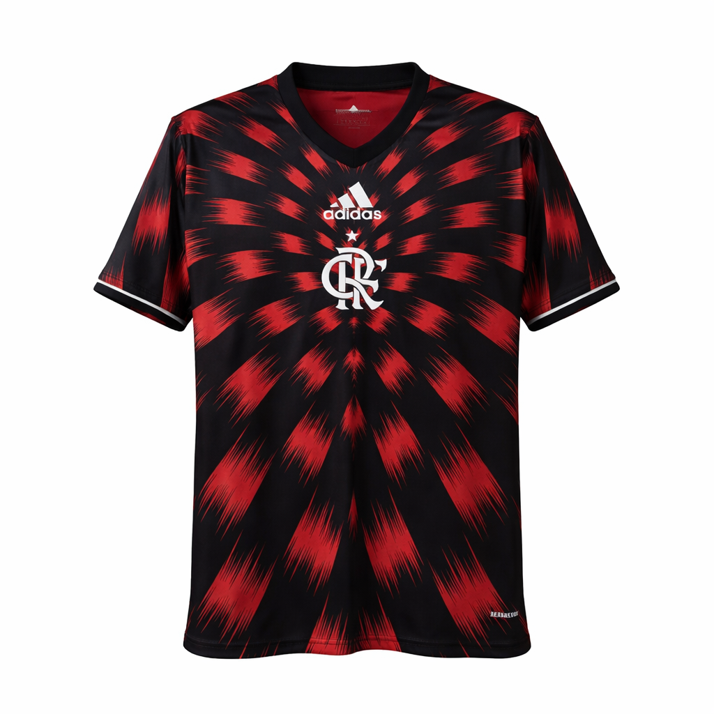 Camiseta CR Flamengo equipación prepartido 25-26