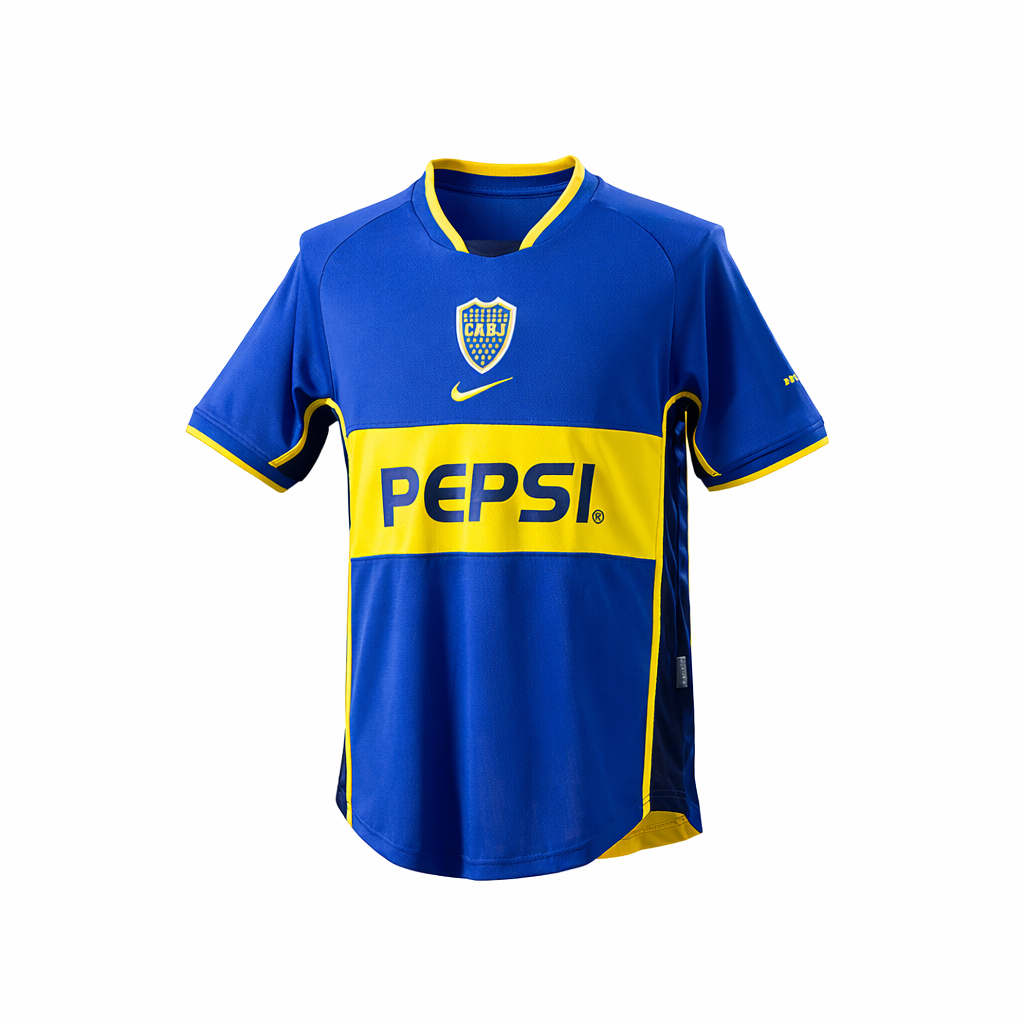 Camiseta Boca Juniors 1º equipación 2002-03
