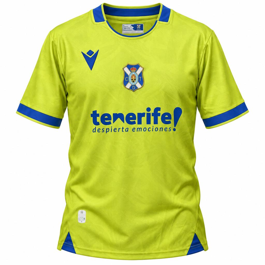 Maillot CD Tenerife deuxième équipement 25-26