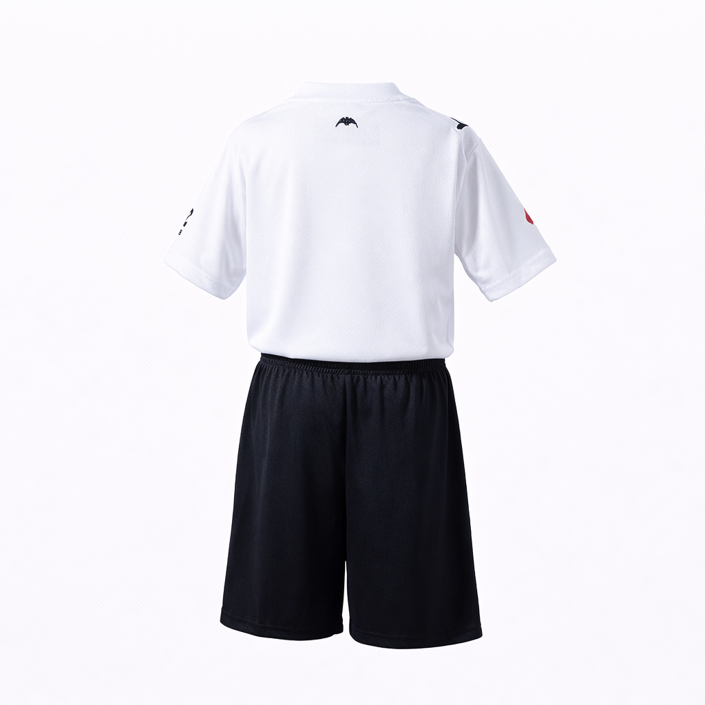 Equipación completa Valencia CF 1º equipación 25-26 talla de niño