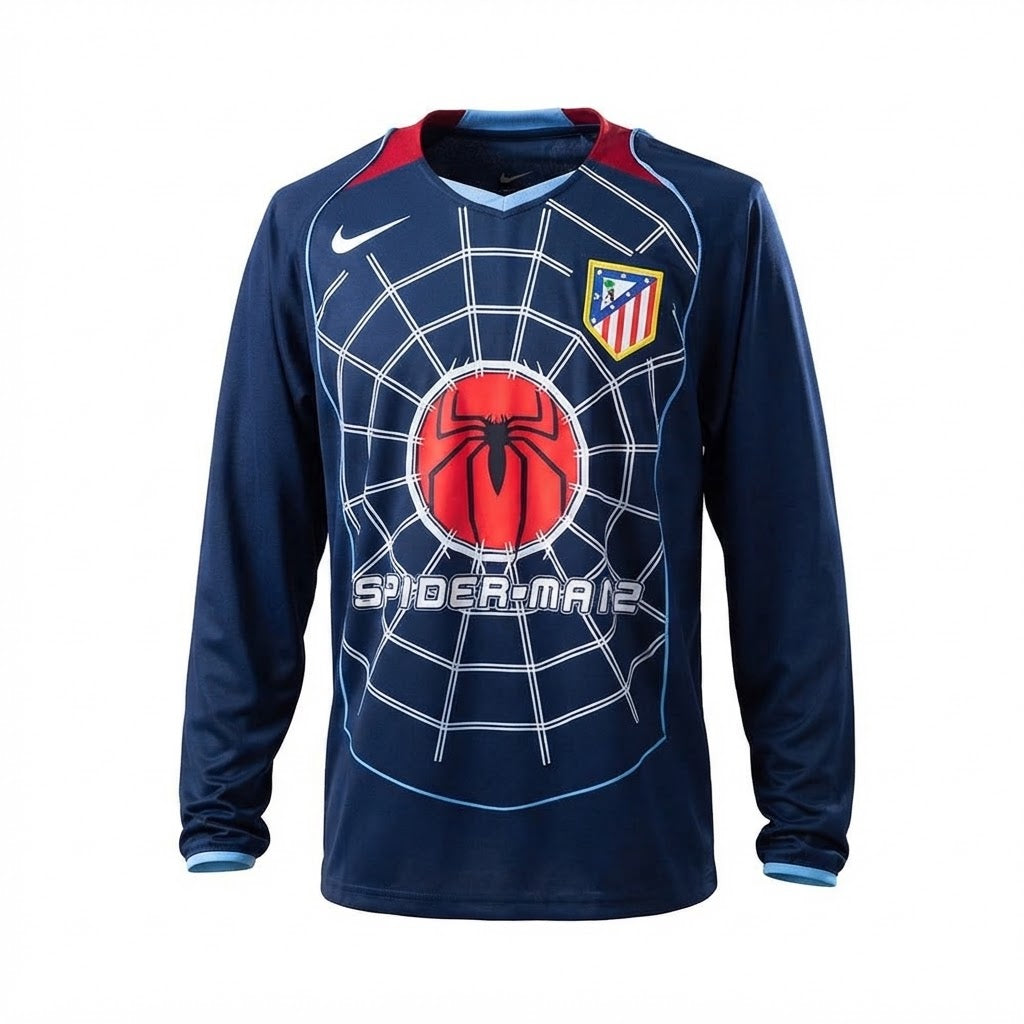 Camiseta Atlético Madrid 2º equipación manga larga 2004-05