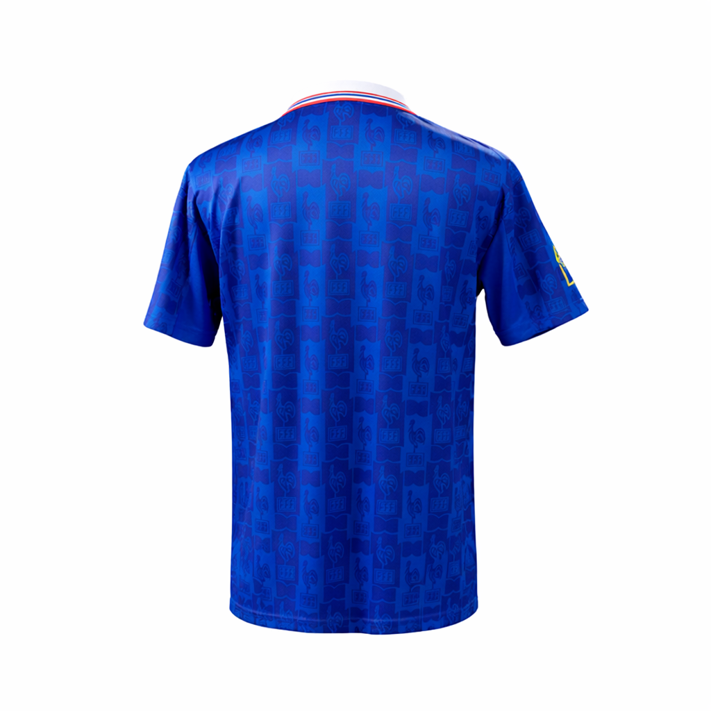 Frankreich Nationalmannschaft Trikot 1. Ausrüstung 1996