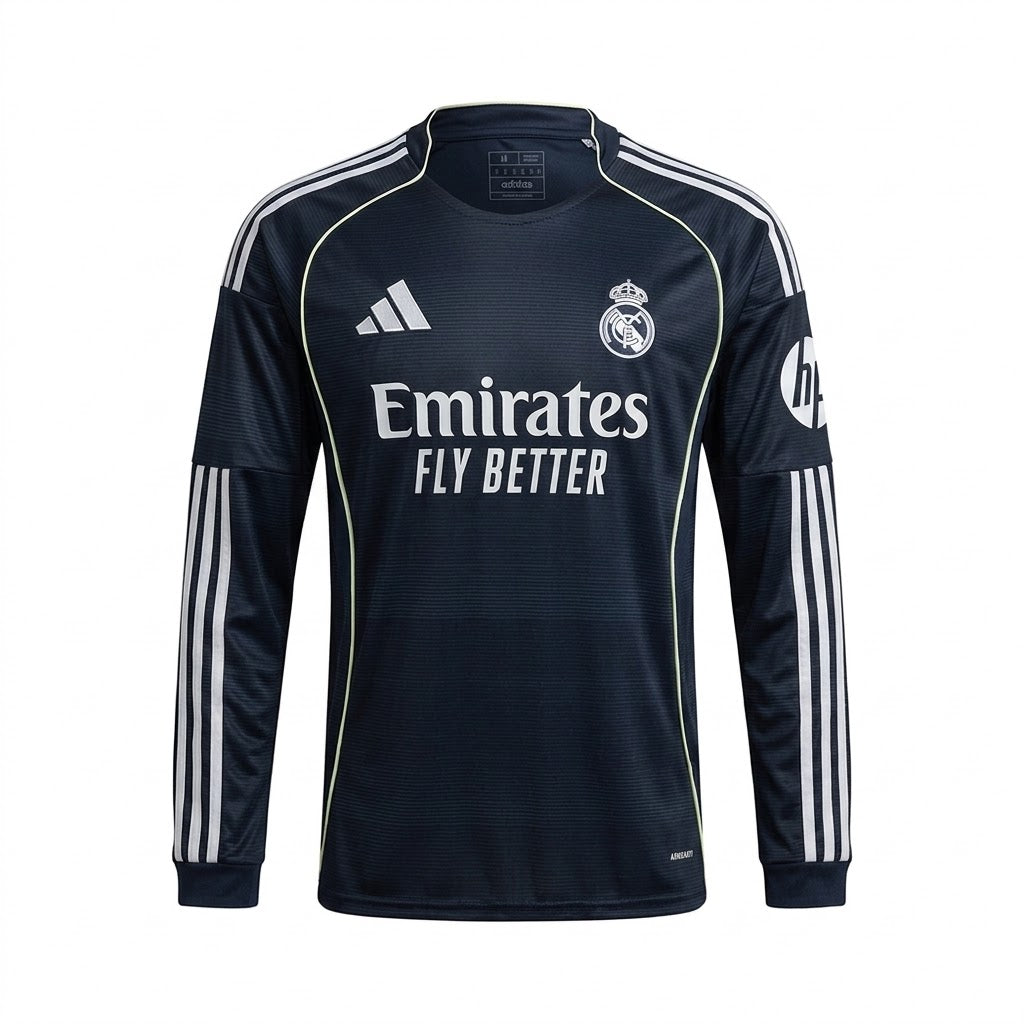 Camiseta Real Madrid 2º equipación manga larga 25-26