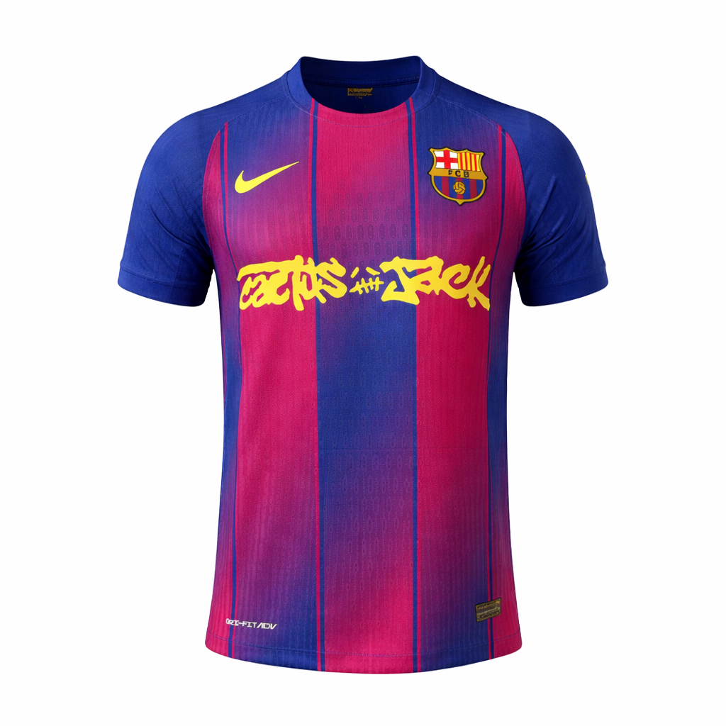 FC Barcelona Trikot Travis Scott Kollaboration 25-26