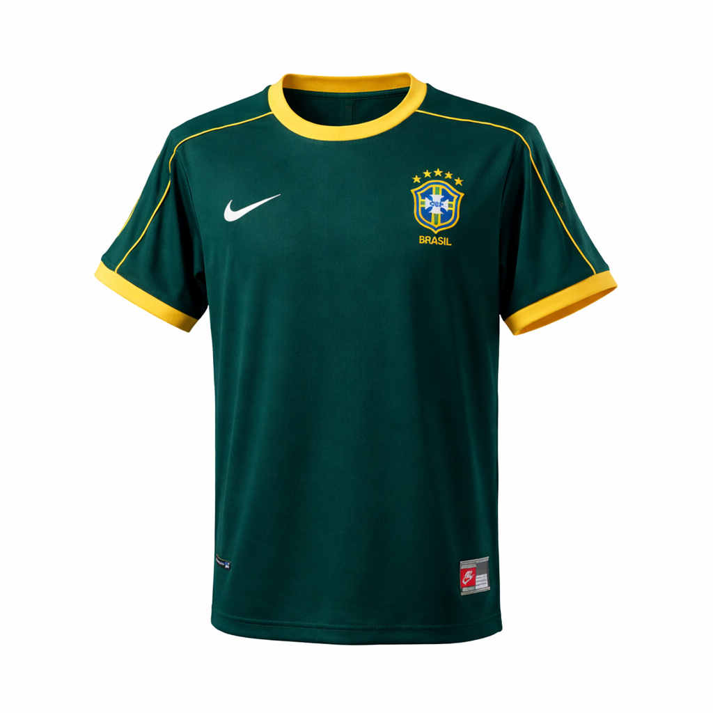 Brasilien Nationalmannschaft Torwarttrikot Heim 1998