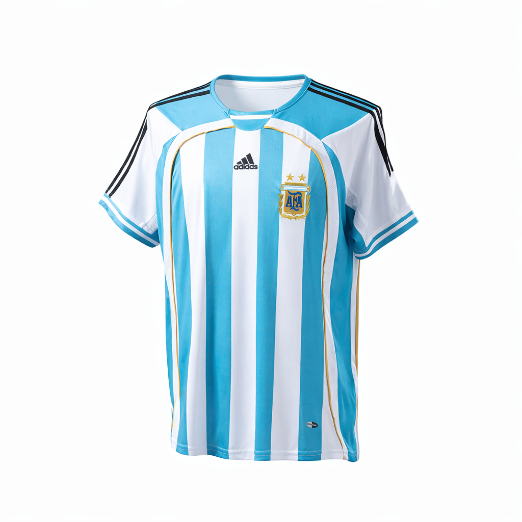 Argentinien Nationalmannschaft Trikot Heim 2006