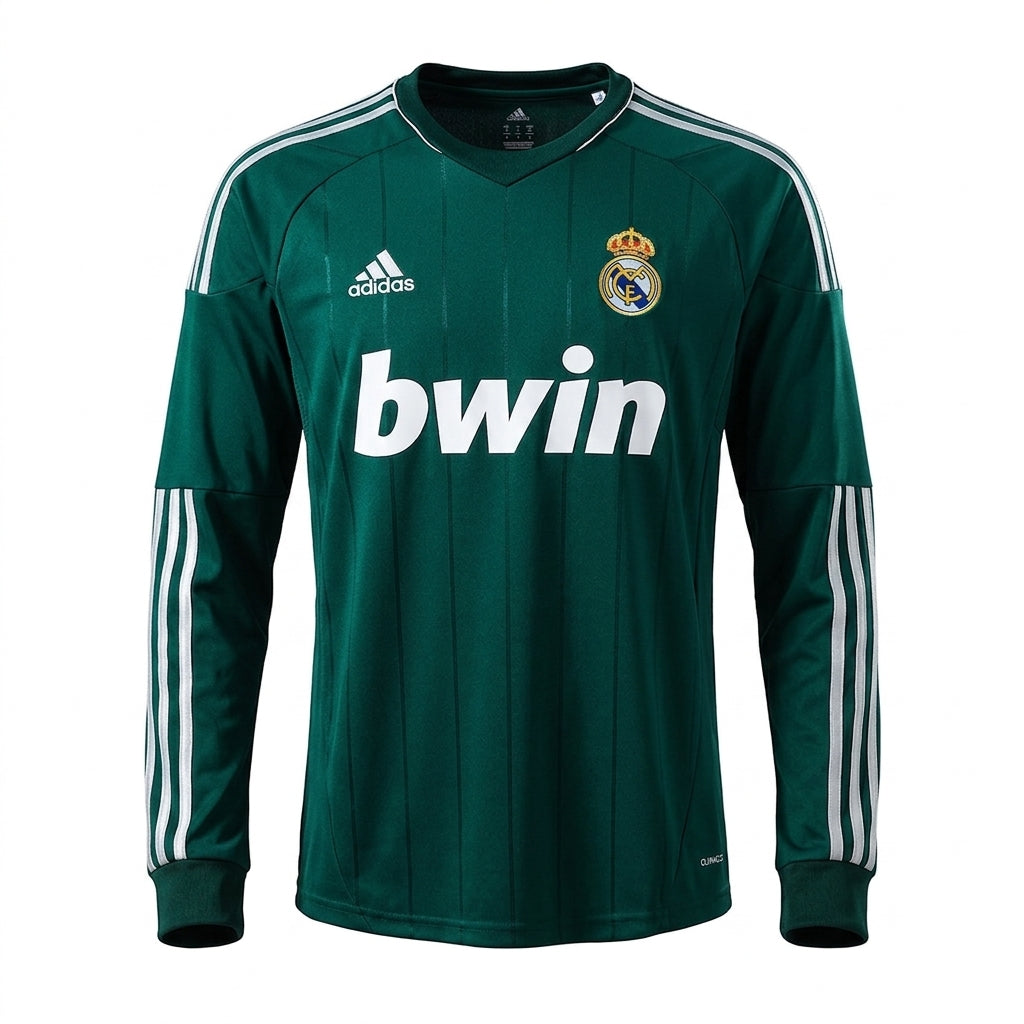Camiseta Real Madrid 2º equipación manga larga 2011-12