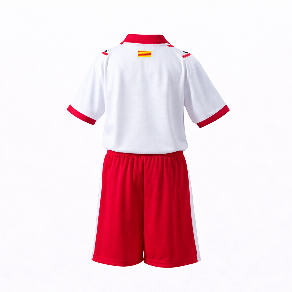 Equipación completa Girona FC 1º equipación 25-26 talla de niño