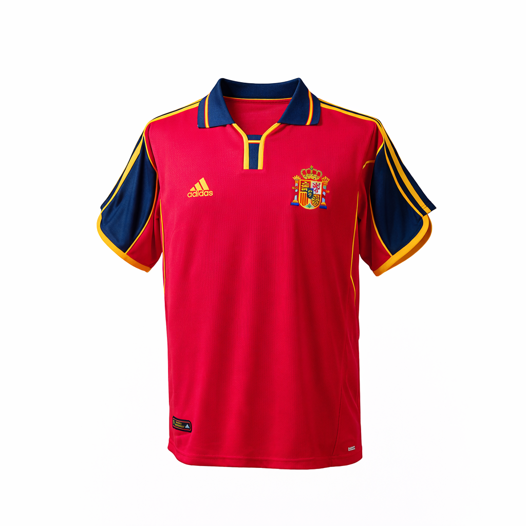 Maillot de l'équipe nationale d'Espagne domicile 2000
