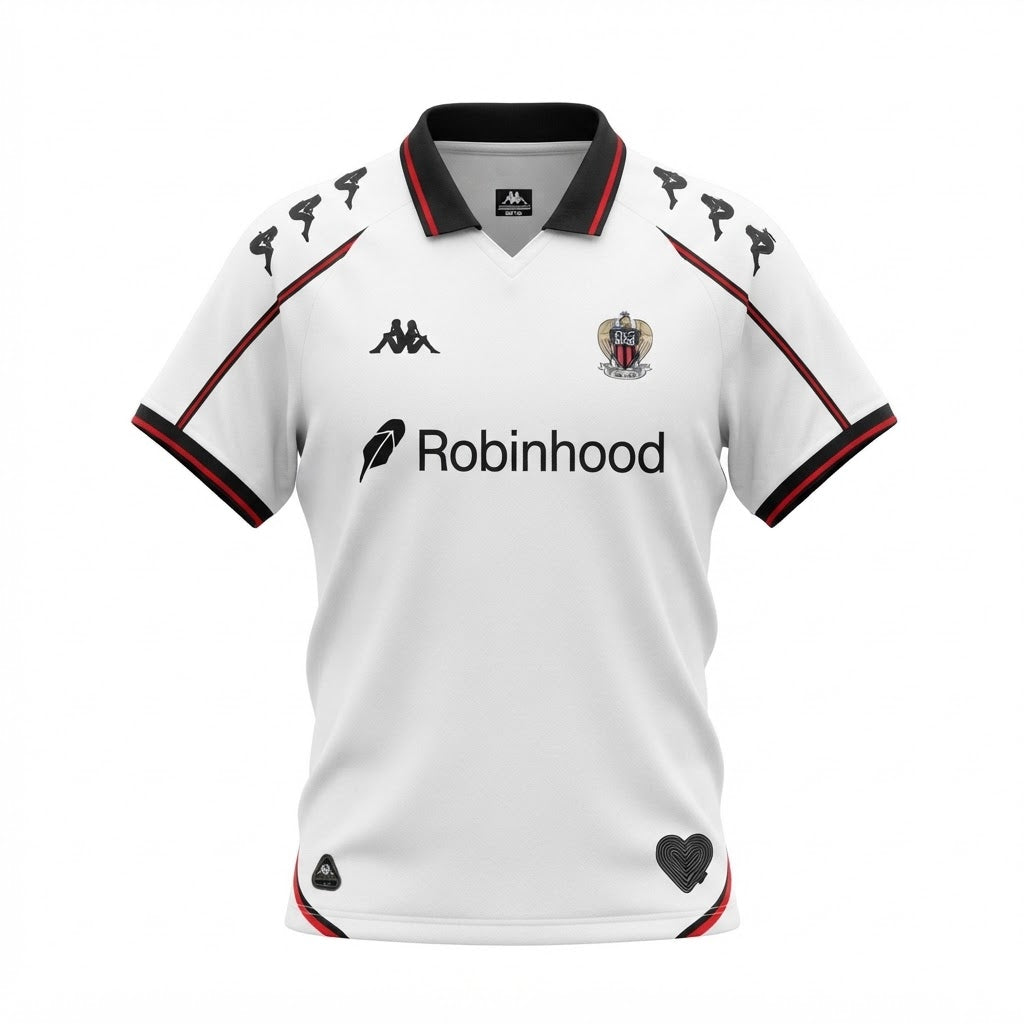 Camiseta OGC Niza 2º equipación 26-27