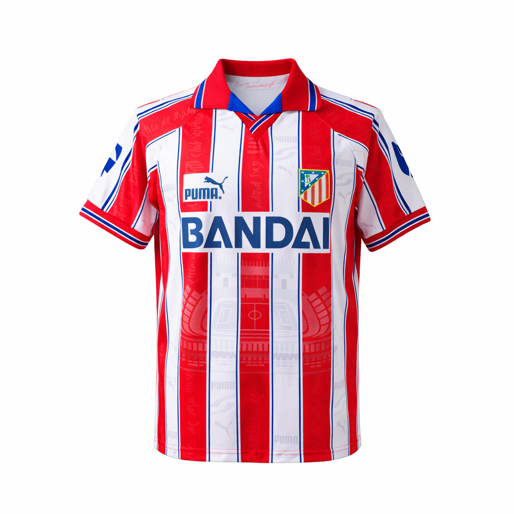 Atlético Madrid 1st kit 1996-97