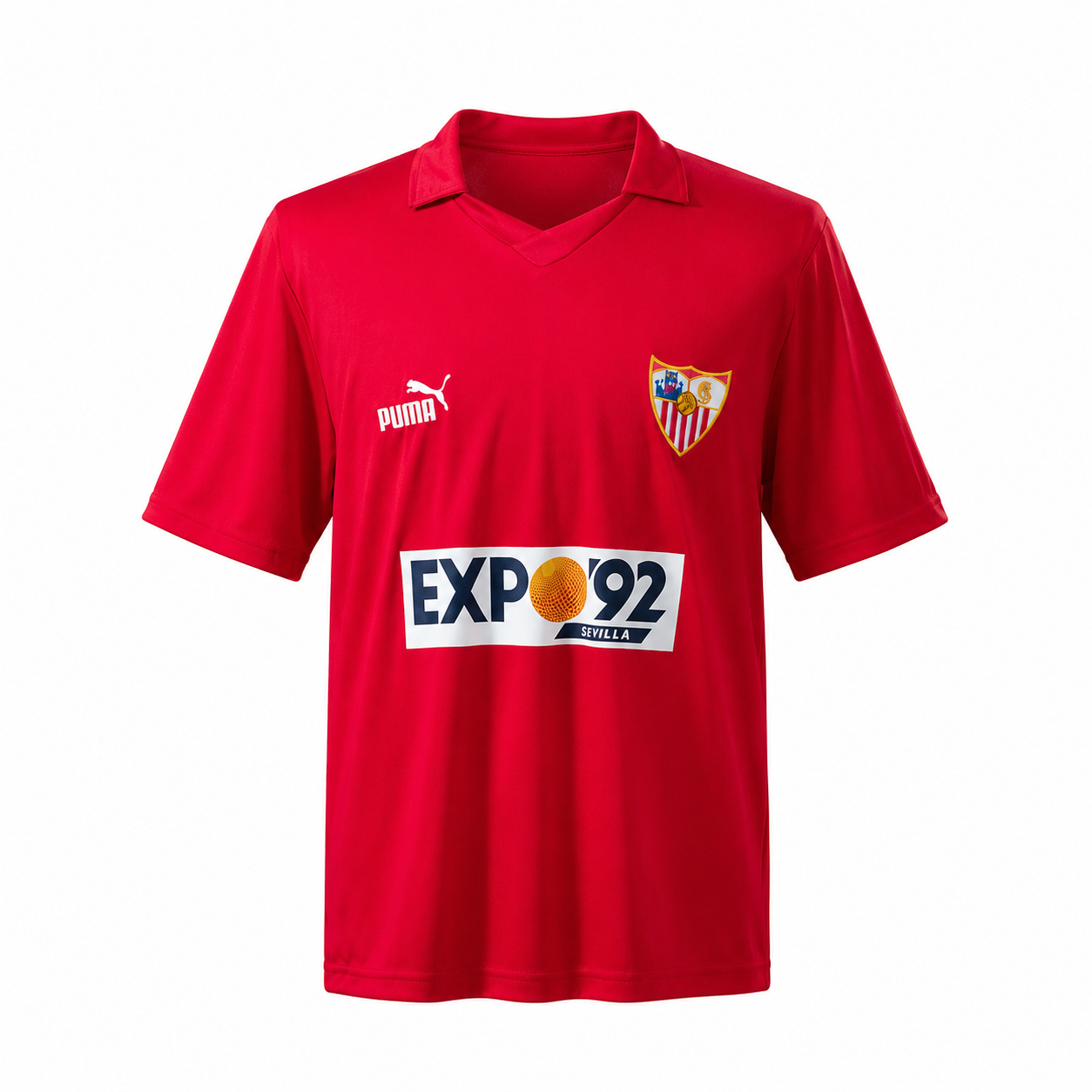 Camiseta Sevilla FC 2º equipación 1989-90