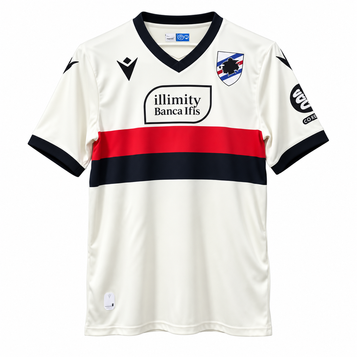 Camiseta UC Sampdoria 2º equipación 26-27