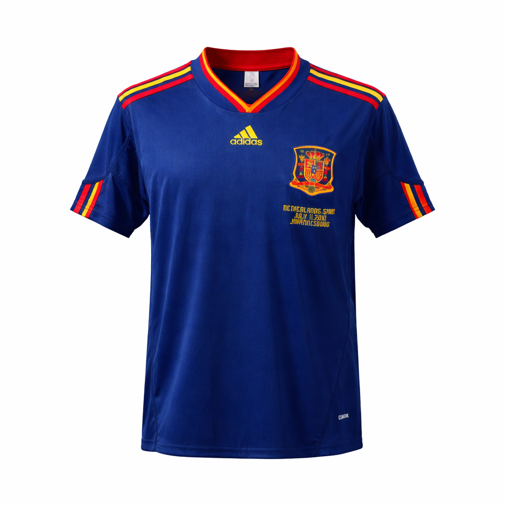 Maillot de l'équipe d'Espagne Seconde tenue Édition Finale de la Coupe du Monde 2010